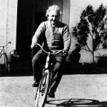 einstein-on-bike