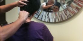 Cleaning up the back