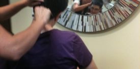 Cleaning up the back