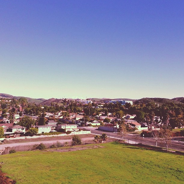 Big Bear Mountain, the view from my office.