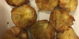 Cheese and Veggie filled pastry muffins