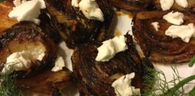Roasted Fennel with Goat Cheese