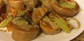 Butternut squash with sweet spices, limes, and tahini. Also can take yogurt or goat sheese